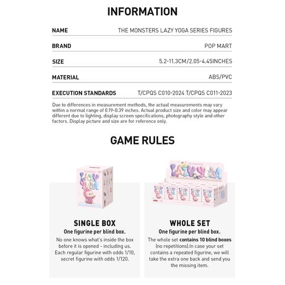 Pop Mart Labubu Lazy Yoga Blind Box Bundle of 3 – Authentic Sealed Collectibles - Picture 11 of 14